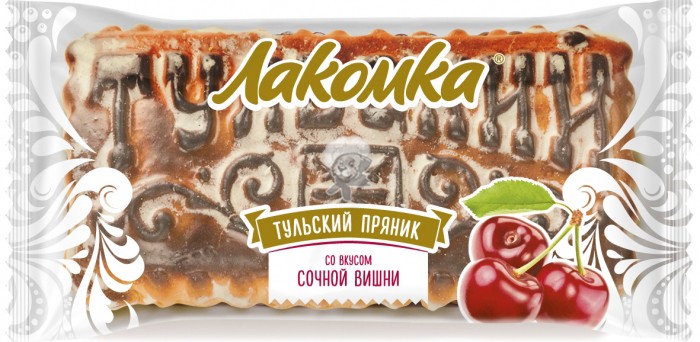 Пряник тульский 'Лакомка' вишня 130-140г