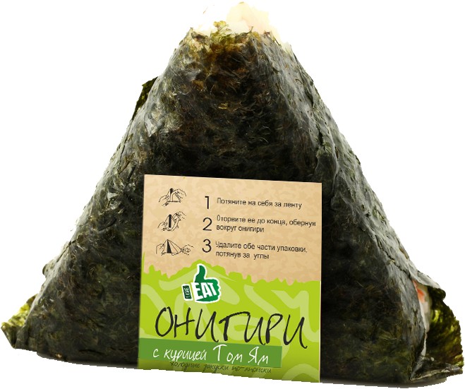 Закуска 'Онигири' с курицей Том Ям 100г 
