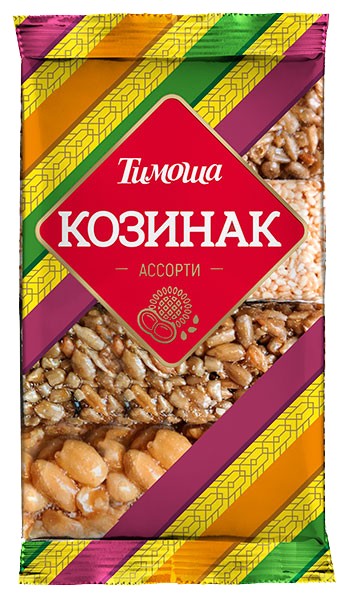 Козинак 'Ассорти' 113г, Тимоша
