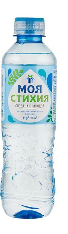 Вода мин. 'Моя Стихия' прир. стол. н/газ пэт 0,33л