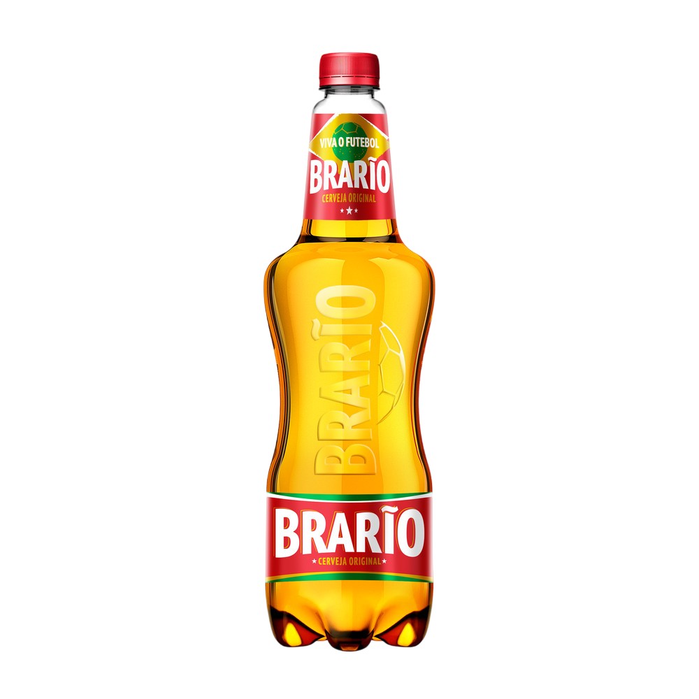 Пиво 'Брарио' св. фильтр. паст. 4,3% пэт 0,9л