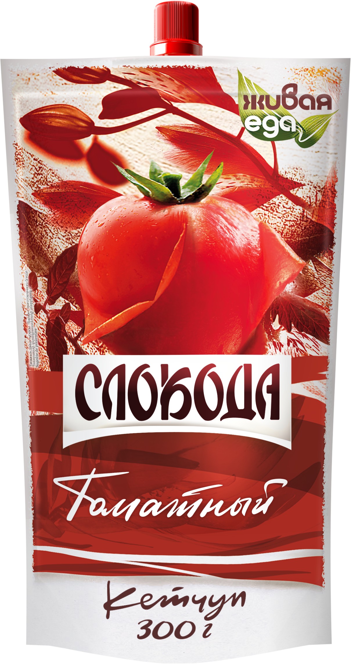 Кетчуп 'Слобода' томатный д/п 300г