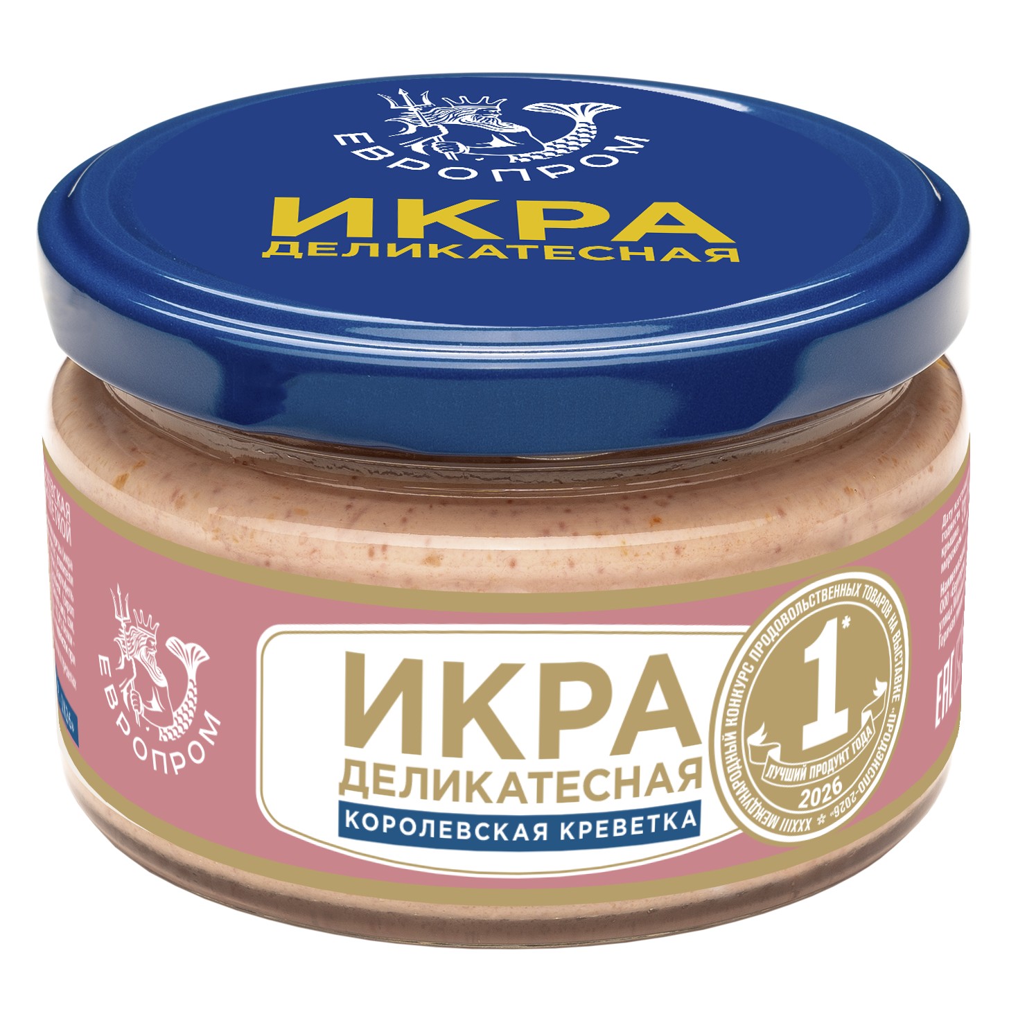 Икра 'Деликатесная' сельдь/мойва с креветкой ст/б 180г