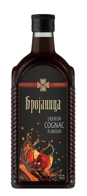 Ликер 'Брояница' десерт. со вкус. коньяка 20%-22% 0,5л, Беларусь