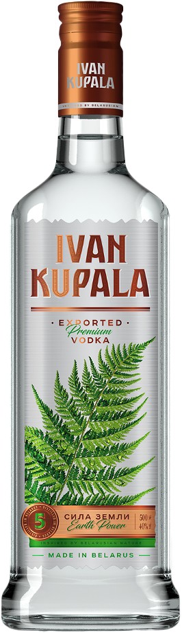 Водка 'Иван Купала. Cила земли' 40% 0,5л, Беларусь