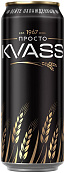 Квас 'Просто Квасс' фильтр. паст. ж/б 0,45л