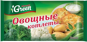 Котлеты 'Морозко Грин' овощные 150г купить в сети Семишагофф