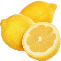 Лимоны 1кг в сетевом продуктовом магазине
