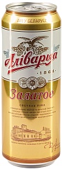 Пиво 'Аливария Золотое' св. паст. 4,8% ж/б 0,45л купить по акции в Спб