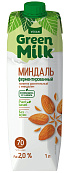 Напиток 'Грин Милк' миндаль на ячменно-нутовой основе 1% 1л